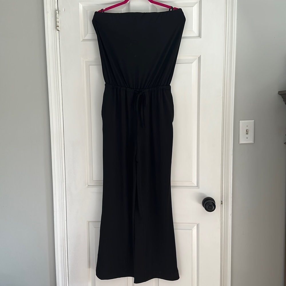 Boston proper tube top one piece romper